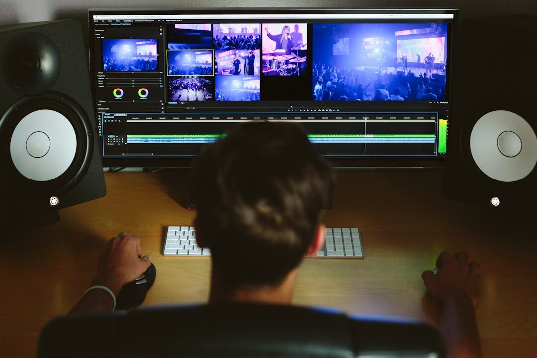 hollywood film editing suite