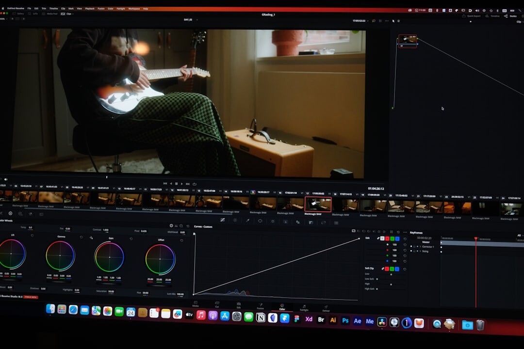 video editing timeline